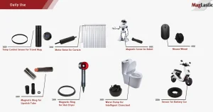 magnet parts used in daily life